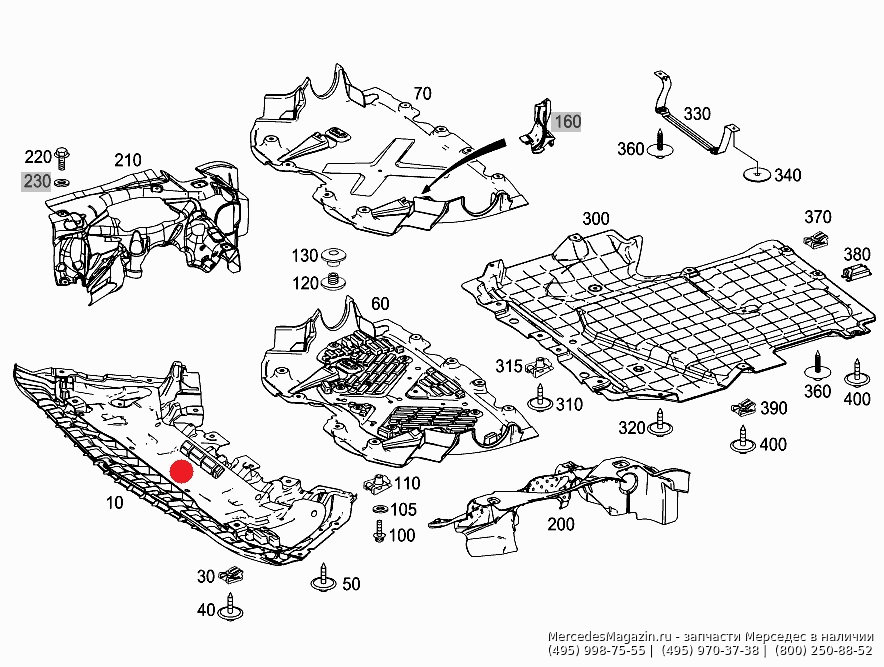 Карта запчастей мерседес